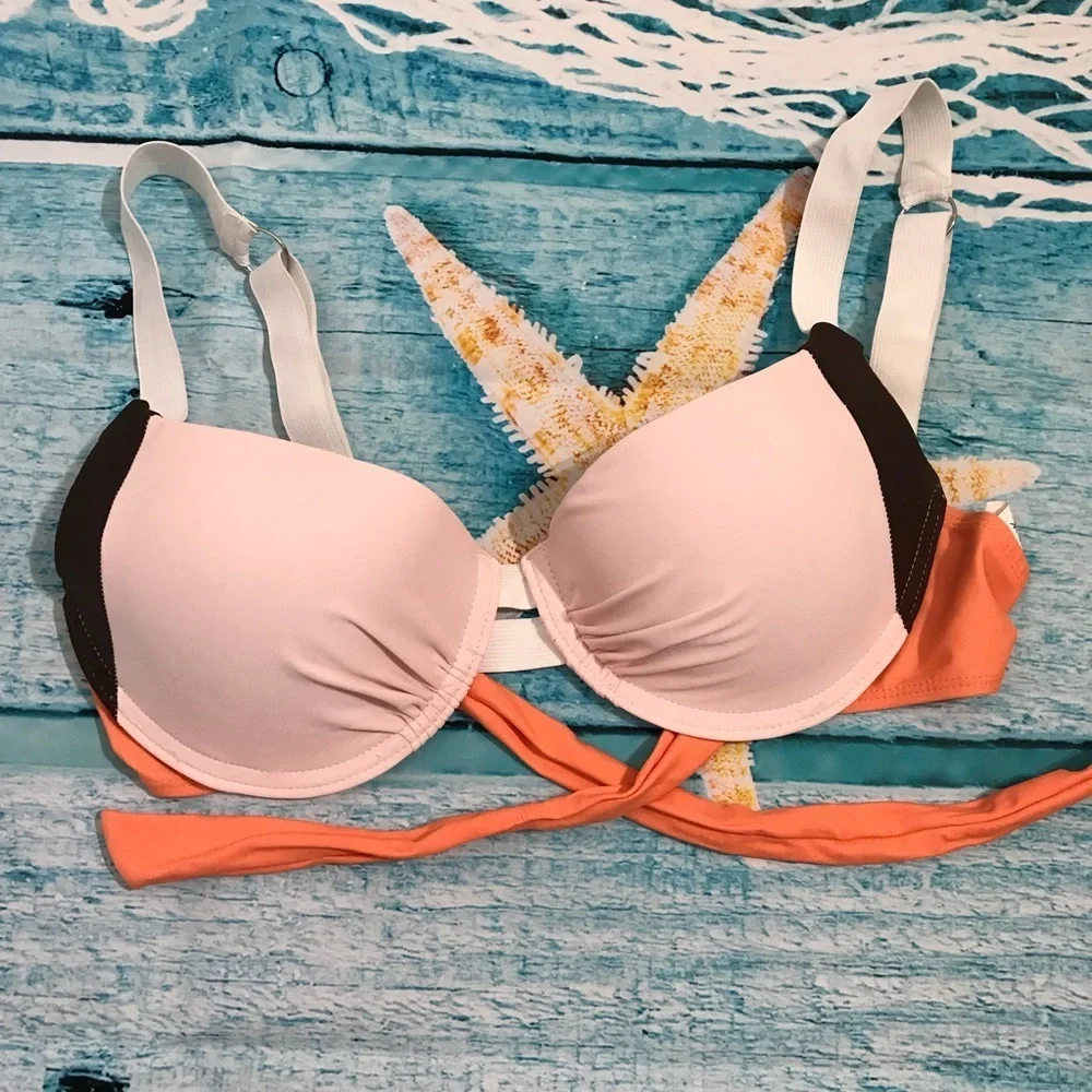🆕 Color block bikini - Picture 2 of 6